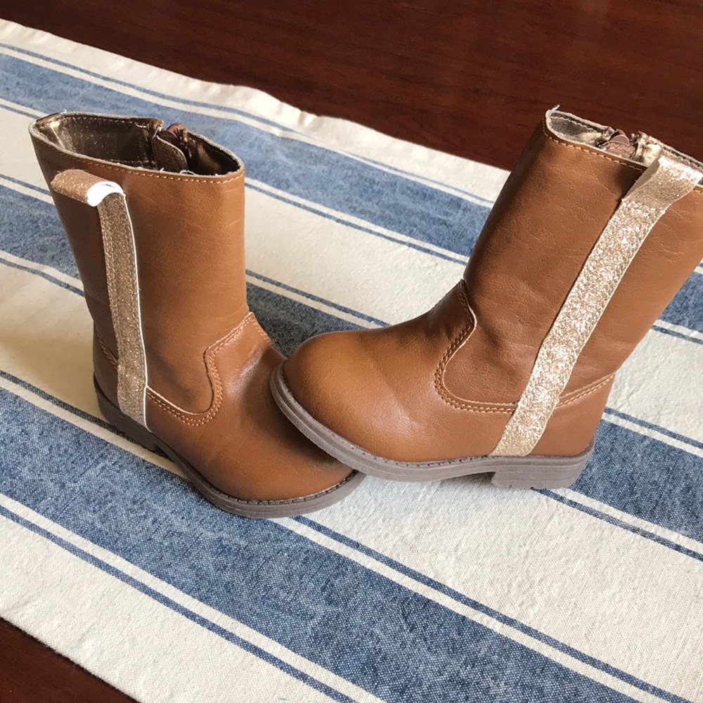 New Carter’s Toddler Girl Riding Boots Size 5